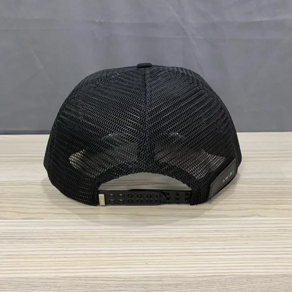 Amiri mesh trucker hat summer fashion sun cap - Picture 3 of 5